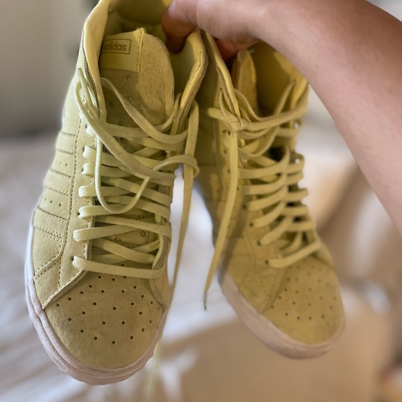 Adidas Originals High Top Sneakers - Light Green - Picture 5 of 5